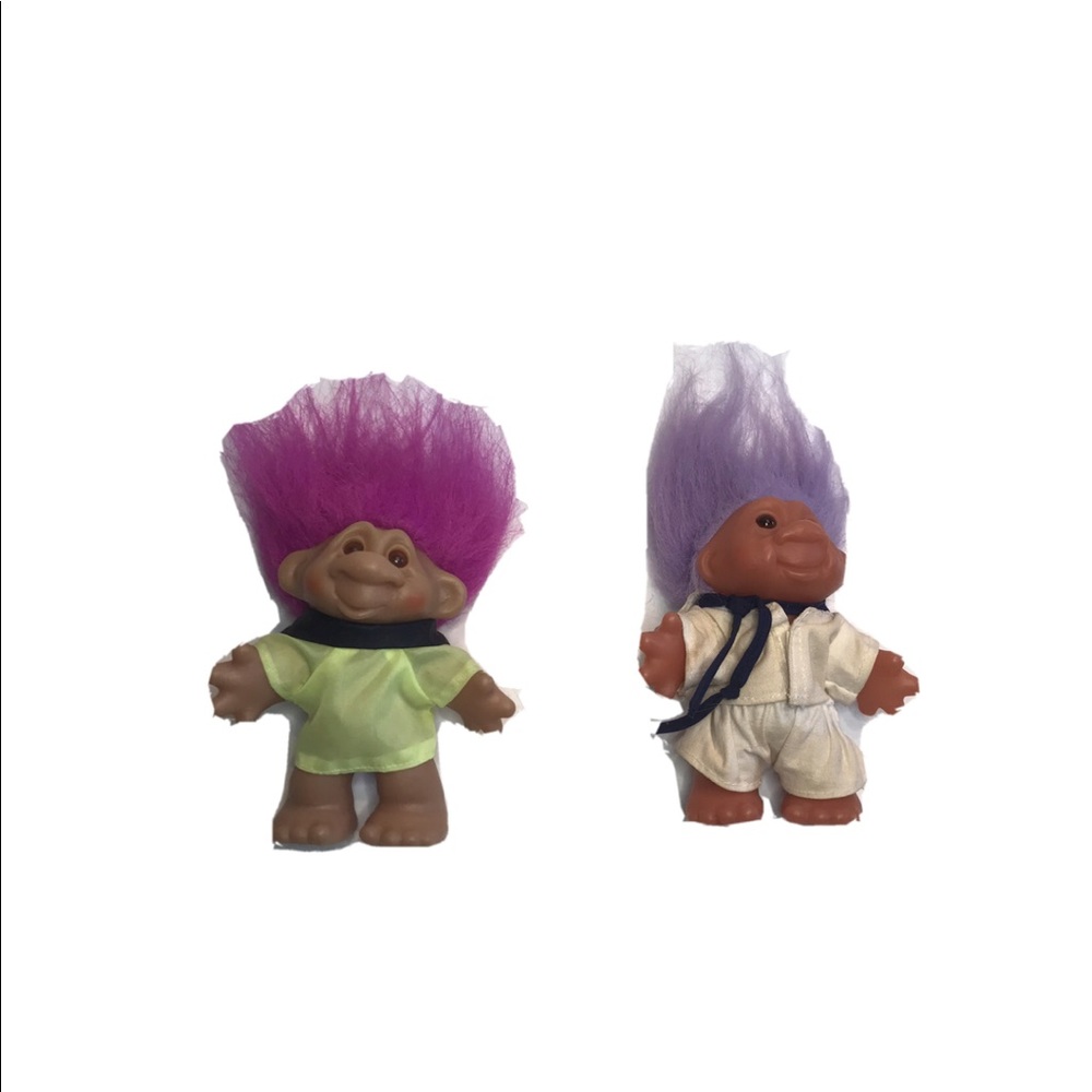 Troll Dolls Vintage 1986 DAM Lot of 2 5in (6)